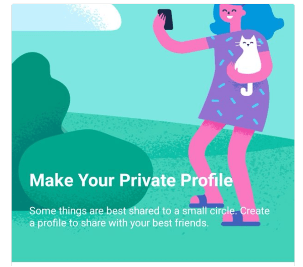 Facebook planea crear perfiles privados solo para tus amigos