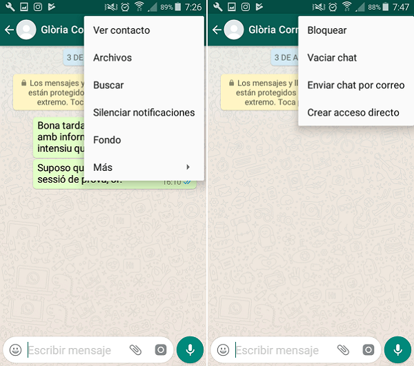 borrar tus mensajes de WhatsApp para siempre