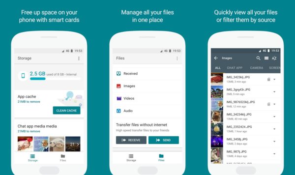 Google Files Go, la nueva aplicación de Google para limpiar y optimizar tu móvil