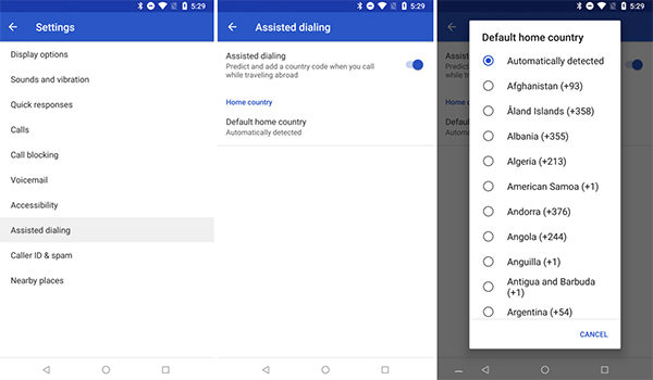 App telefono