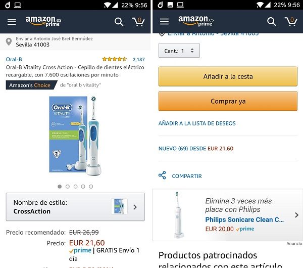 amazon comprar app
