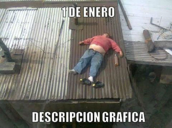 1 de enero meme