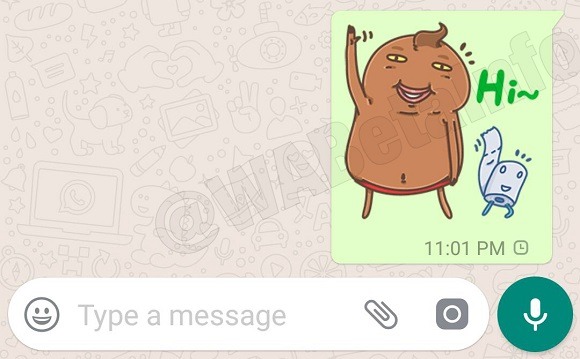 Así son los primeros Stickers de WhatsApp