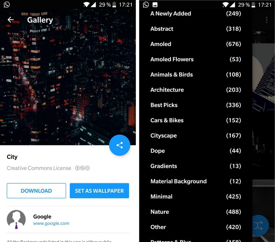 5 aplicaciones Android para cambiar tu fondo de pantalla 1