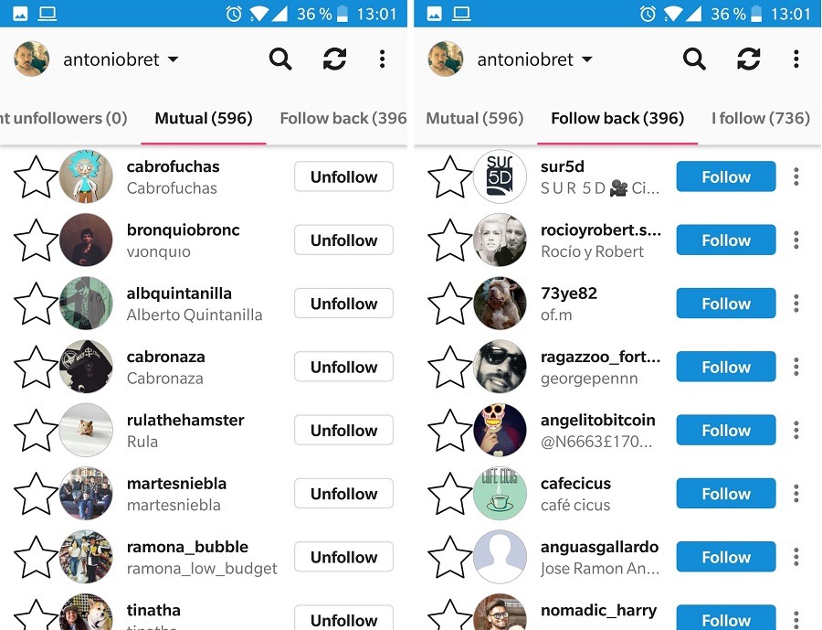 unfollowers instagram