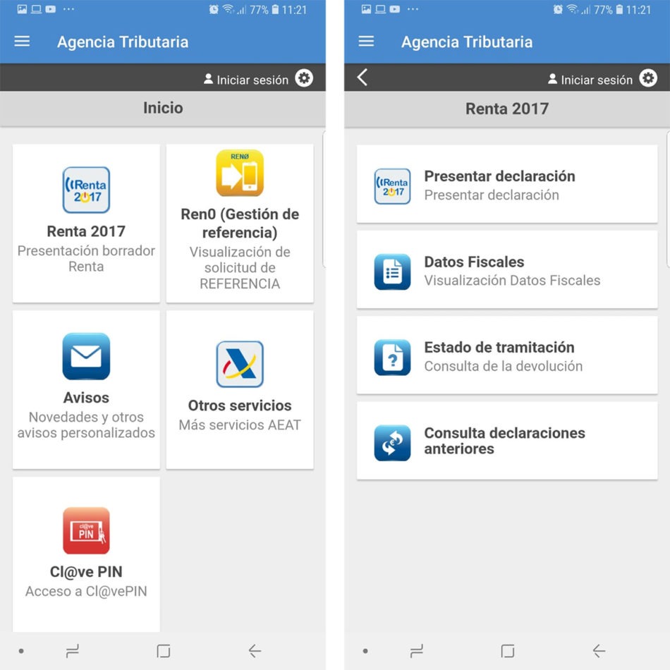 Cómo descargar y acceder a la aplicación de la Agencia Tributaria