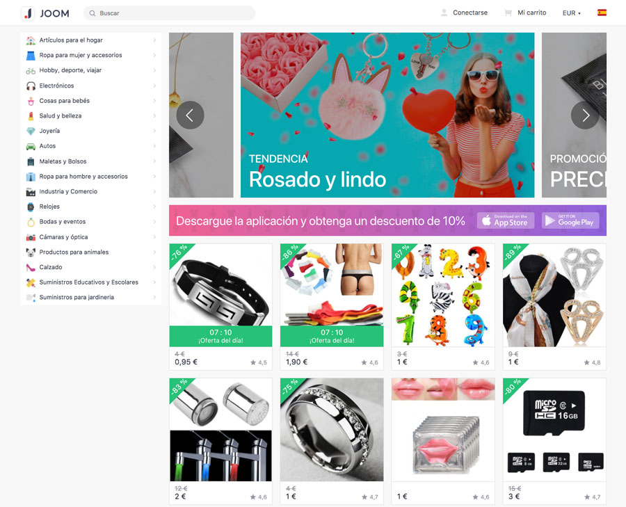Joom, cómo contactar con el servicio de atención al cliente
