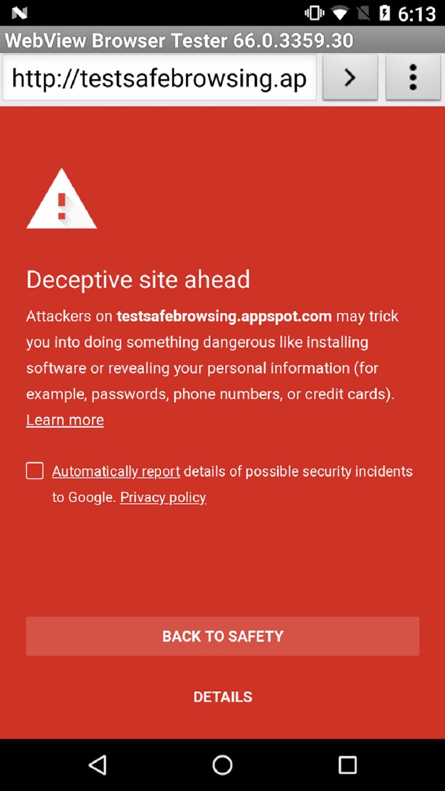 Una actualización de seguridad para Google Play Protect