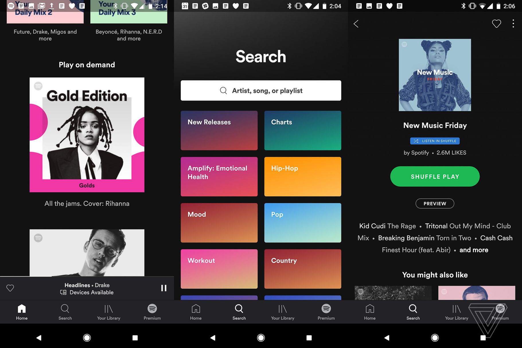 Así será el nuevo diseño de Spotify para los usuarios gratuitos
