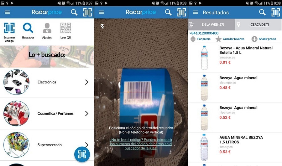 radar precios