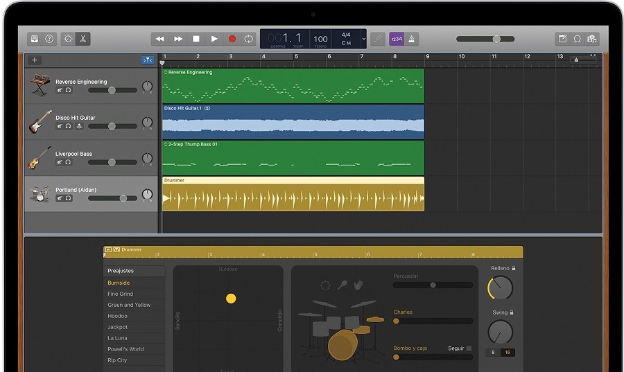 Éstas son todas las novedades de la app de música GarageBand