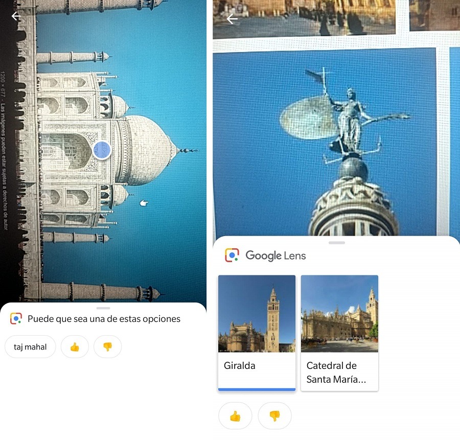 google lens monumentos