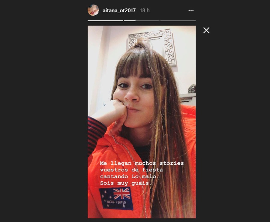 Instagram ya no alertará a la gente si haces capturas de sus Stories Aitana