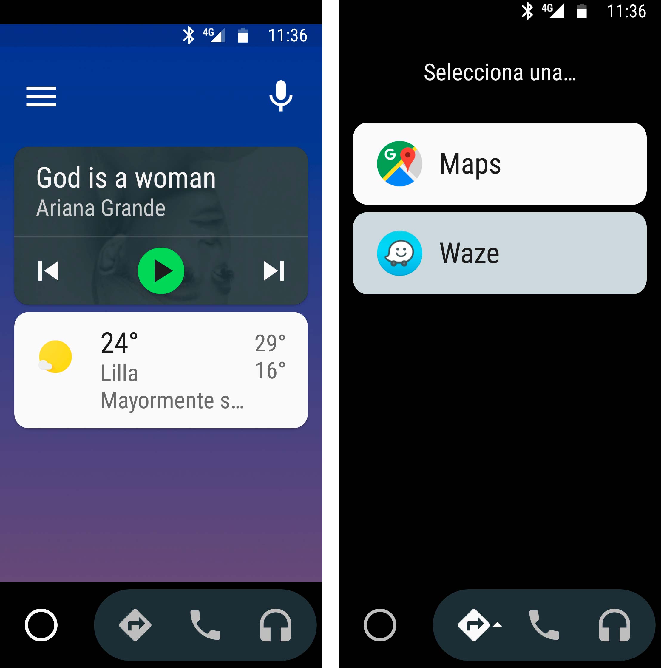 waze android auto
