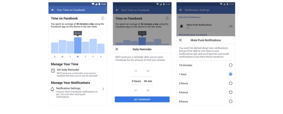 Cómo saber cuánto tiempo pasas en Facebook 2 tiempo en facebook