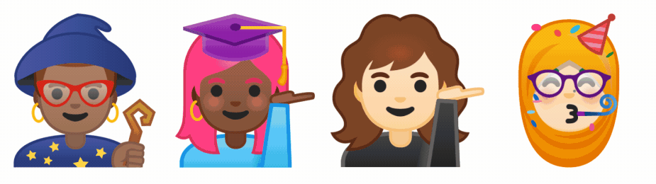 personajes emoji gboard
