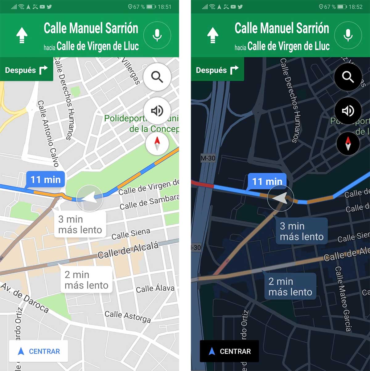 partícipe Esperanzado cayó Cómo cambiar al modo noche manualmente en Google Maps para Android