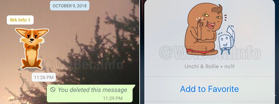 whatsapp stickers chat
