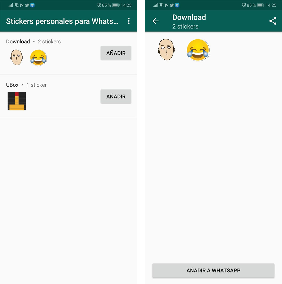 whatsapp stickers personales