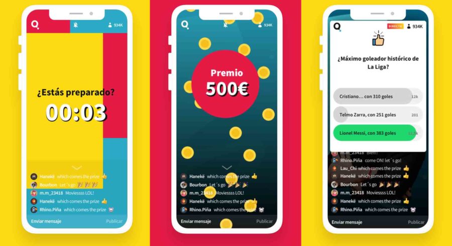 Quizers, un nuevo concurso para móviles con el que ganar dinero