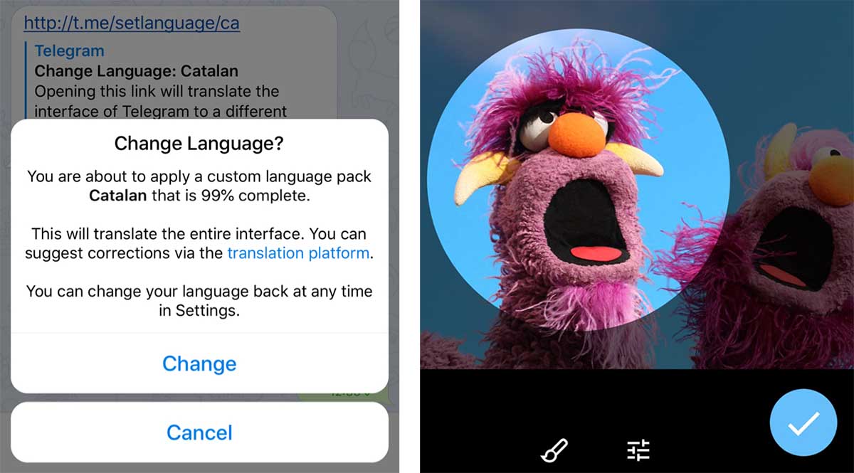 telegram 5.0