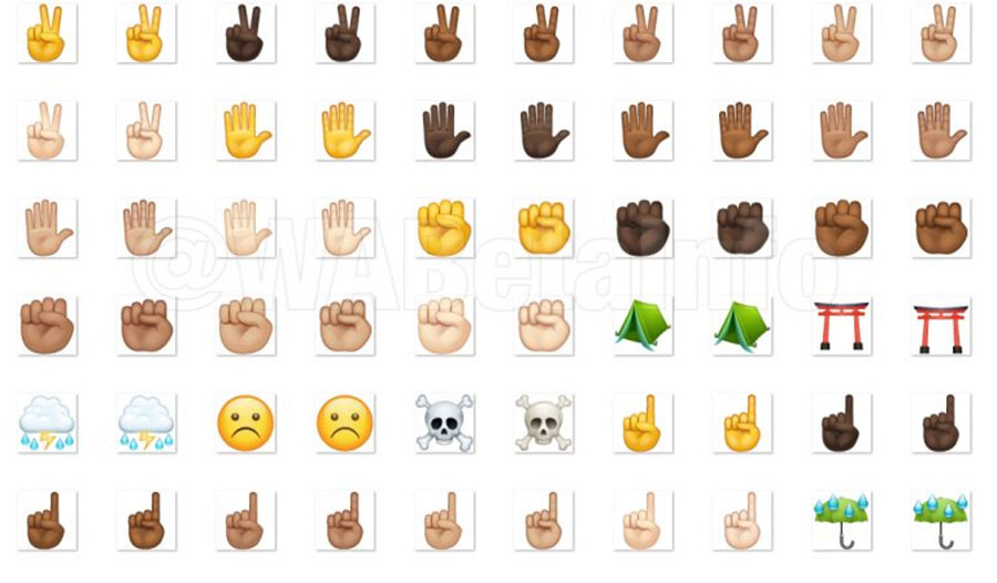WhatsApp estrena nuevos emoticonos Emoji en su versión beta