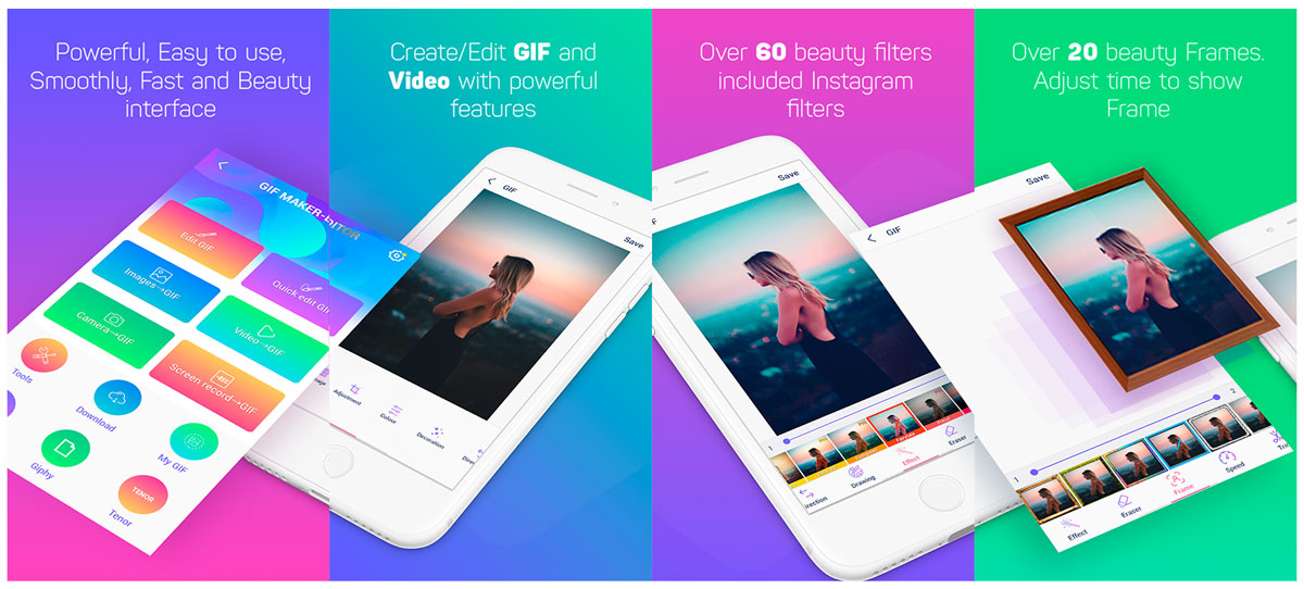 cómo crear GIF animados en Android y iPhone GIF Maker