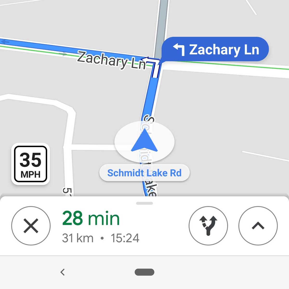 Google Maps comienza a mostrar la velocidad máxima de la vía en su GPS