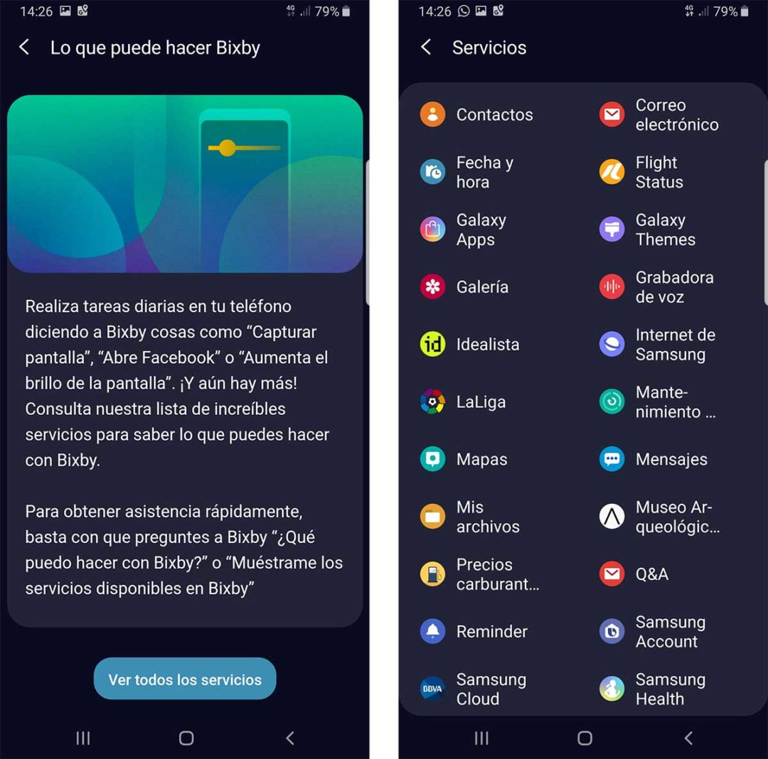 Cómo configurar el asistente Bixby en español en tu móvil Samsung ...