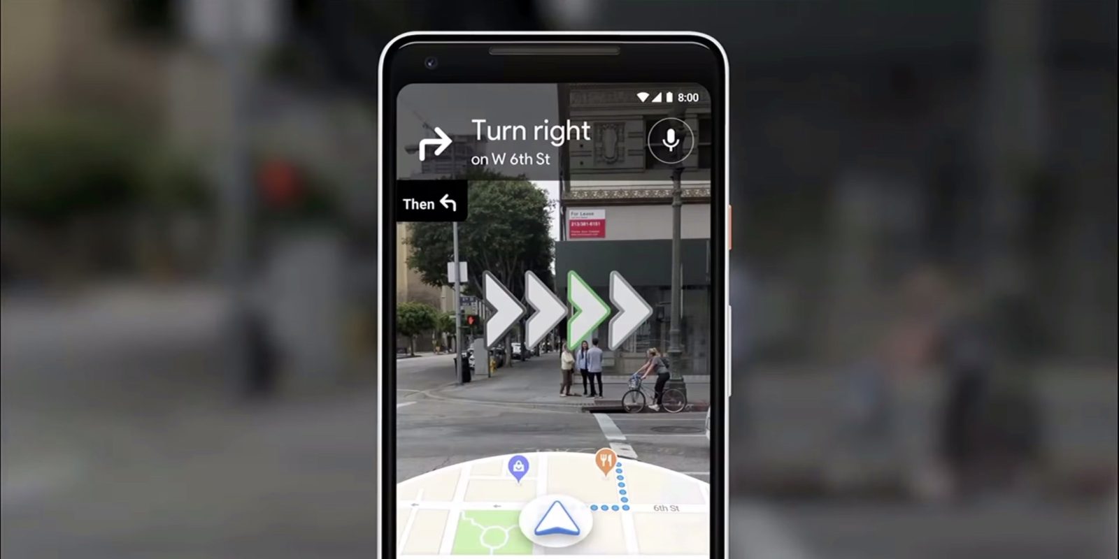 Así es la navegación con Realidad Aumentada de Google Maps
