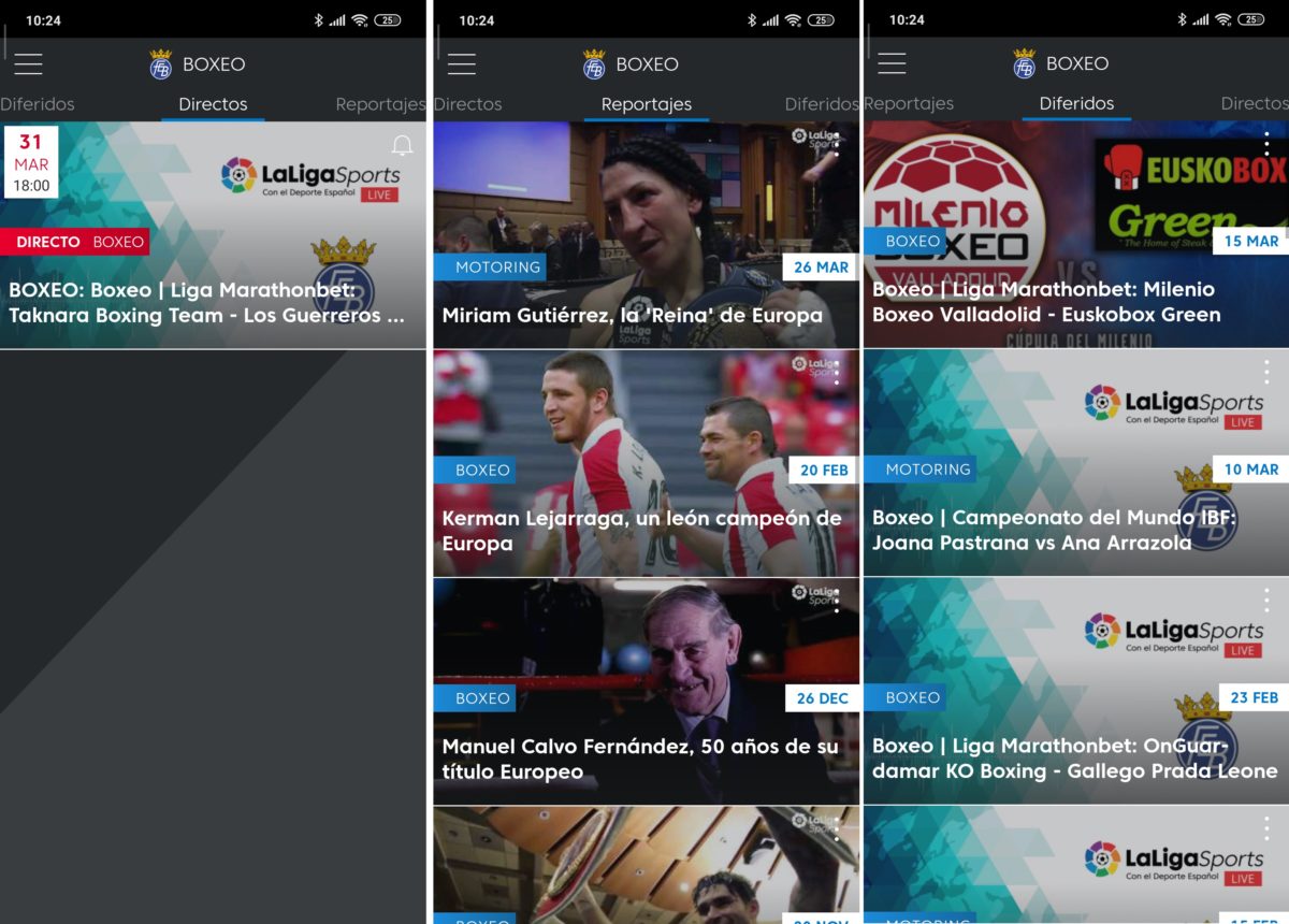 App Para Ver La Liga Española En Vivo LaLigaSportsTV, una app para ver deporte gratis en el móvil o la tele