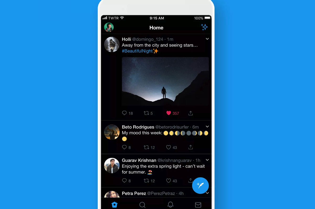 Cómo activar el modo oscuro en Twitter