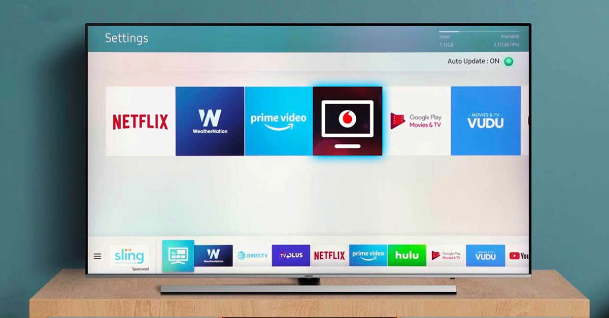 Cómo ver los contenidos de Vodafone TV a través tú Samsung Smart TV