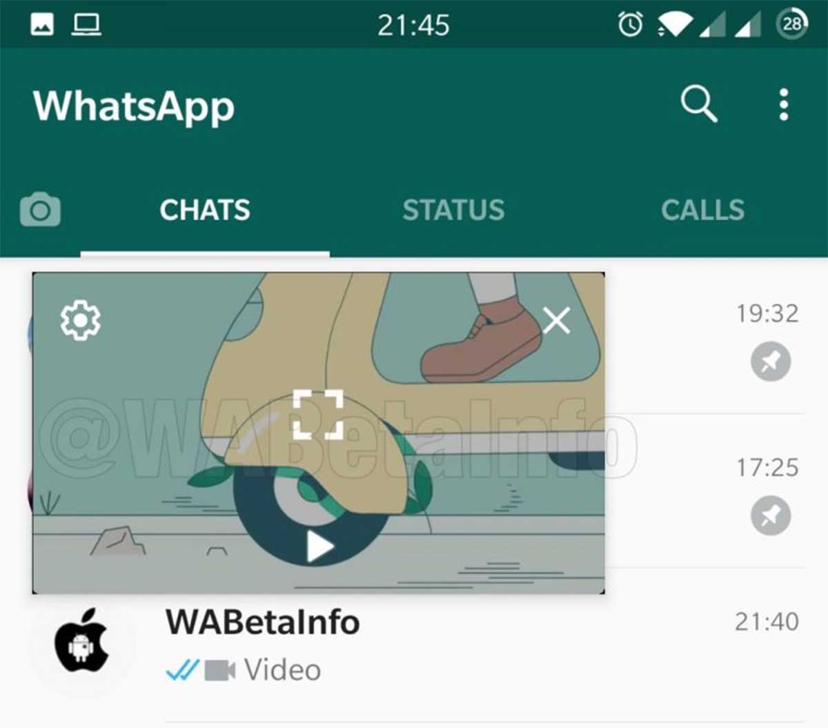 WhatsApp audios seguidos
