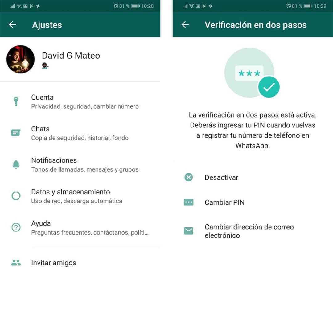Las 3 máximas de seguridad para que no te roben tú cuenta de WhatsApp ...