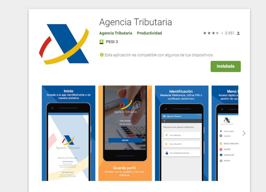 Agencia Tributaria, guía completa para hacer la Renta desde el móvil