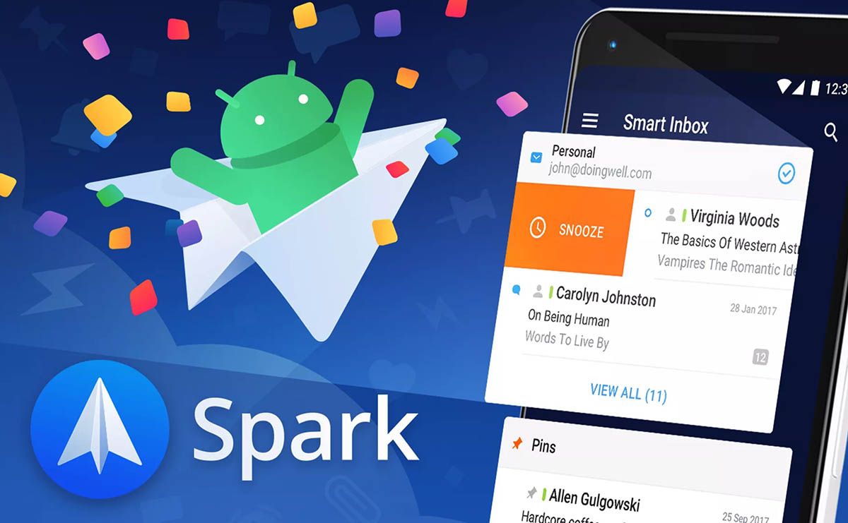 Spark, la mejor alternativa a Inbox, disponible para Android