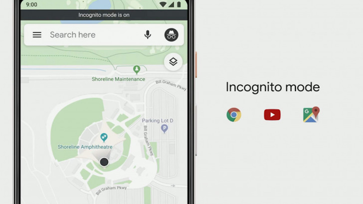 Google añade el modo incógnito en Maps y su app de búsquedas