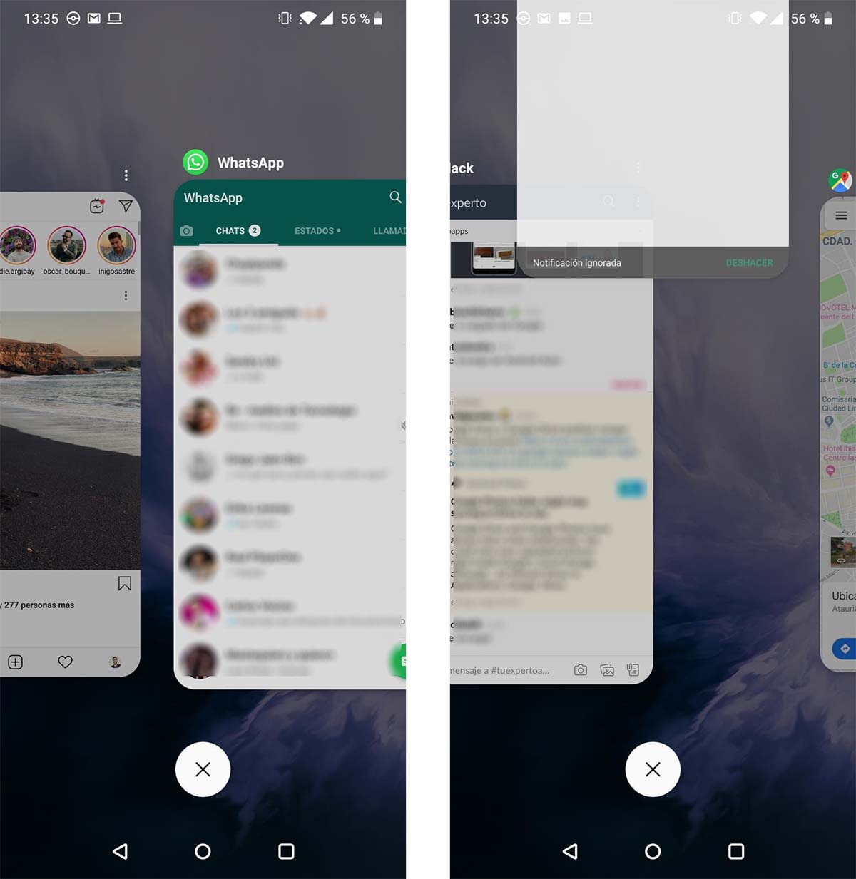 pokémon GO cerrar apps