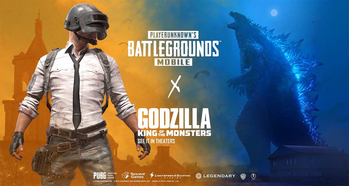 PUBG Mobile dará la bienvenida a Godzilla a finales de mayo
