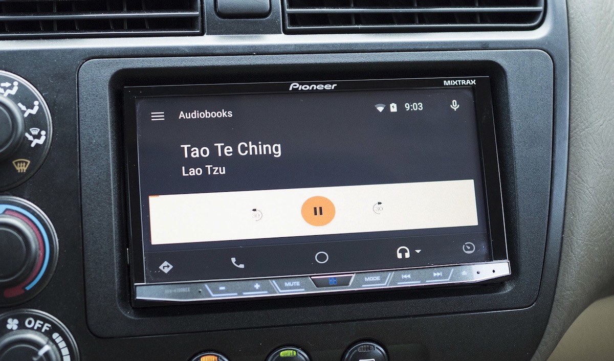 Audiobooks en Android Auto