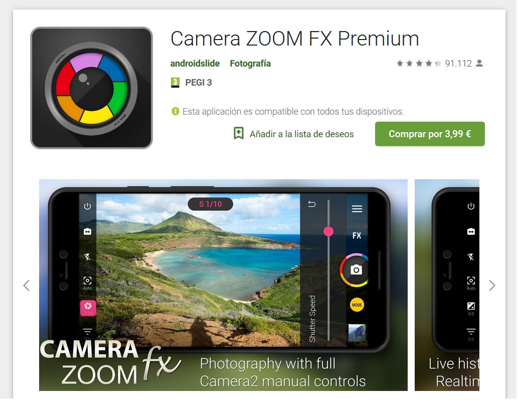 Camera Zoom FX 1
