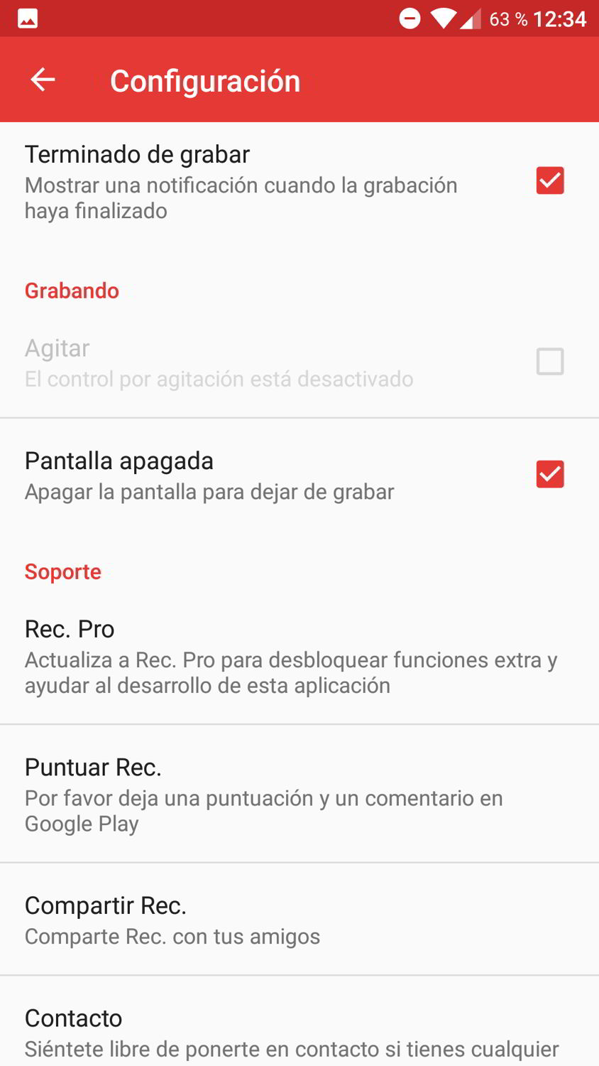 Grabando videollamadas en Android 1