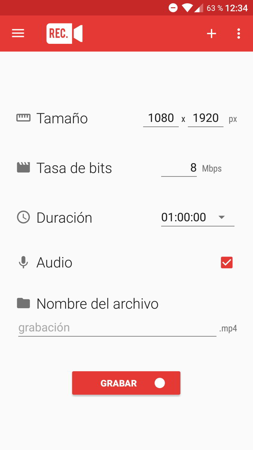 Grabando videollamadas en Android 2