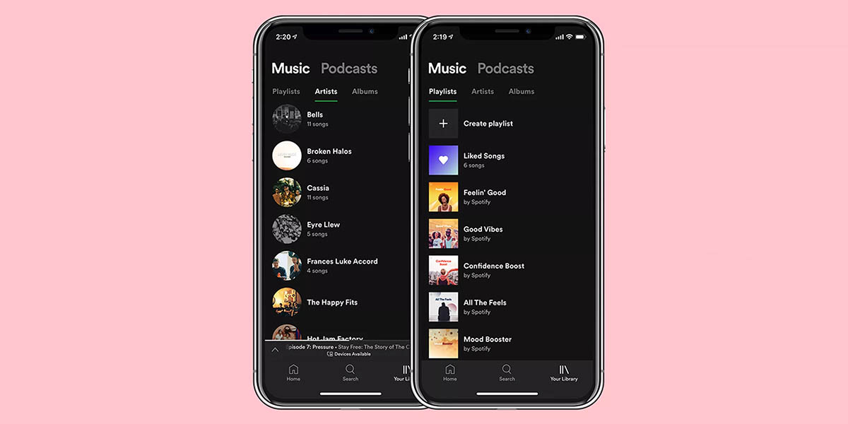 Así separa ahora Spotify Premium tus podcasts de tu música