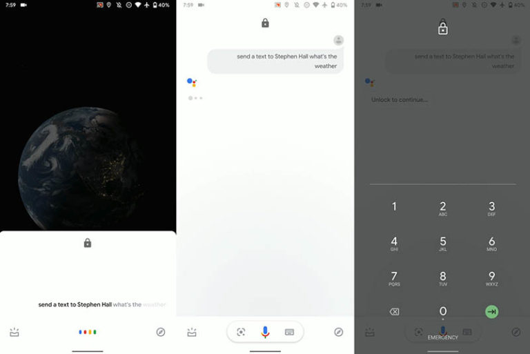 El asistente de Google ya permite enviar mensajes sin desbloquear el móvil