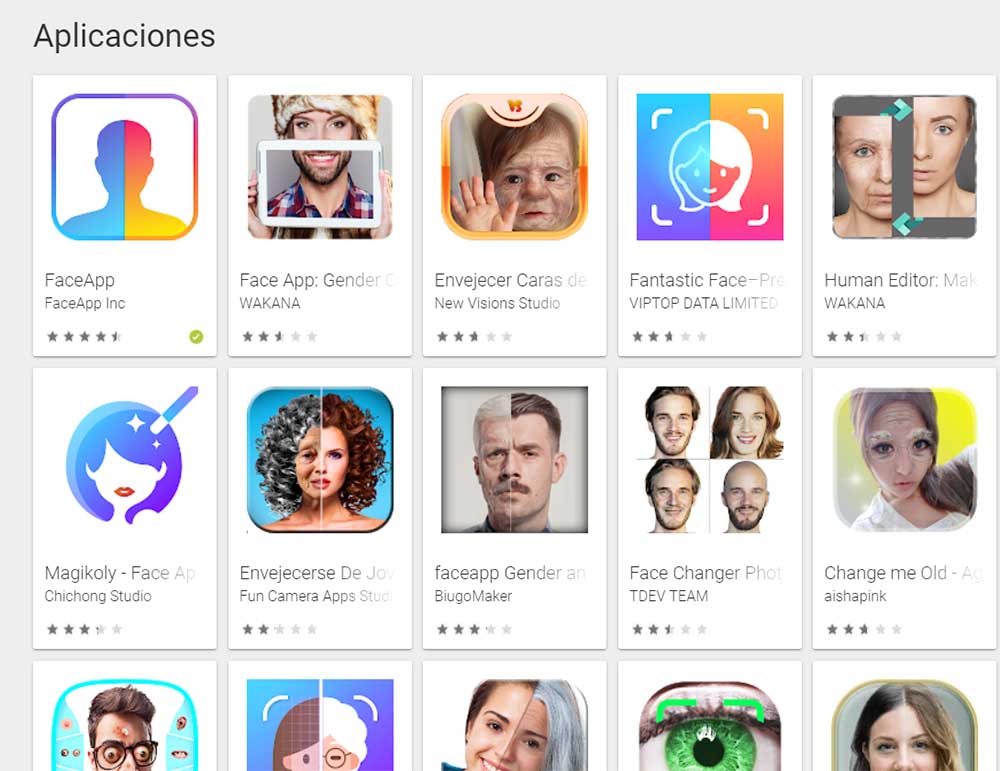 Las copias falsas de FaceApp pueden contar con adware en Google Play Store