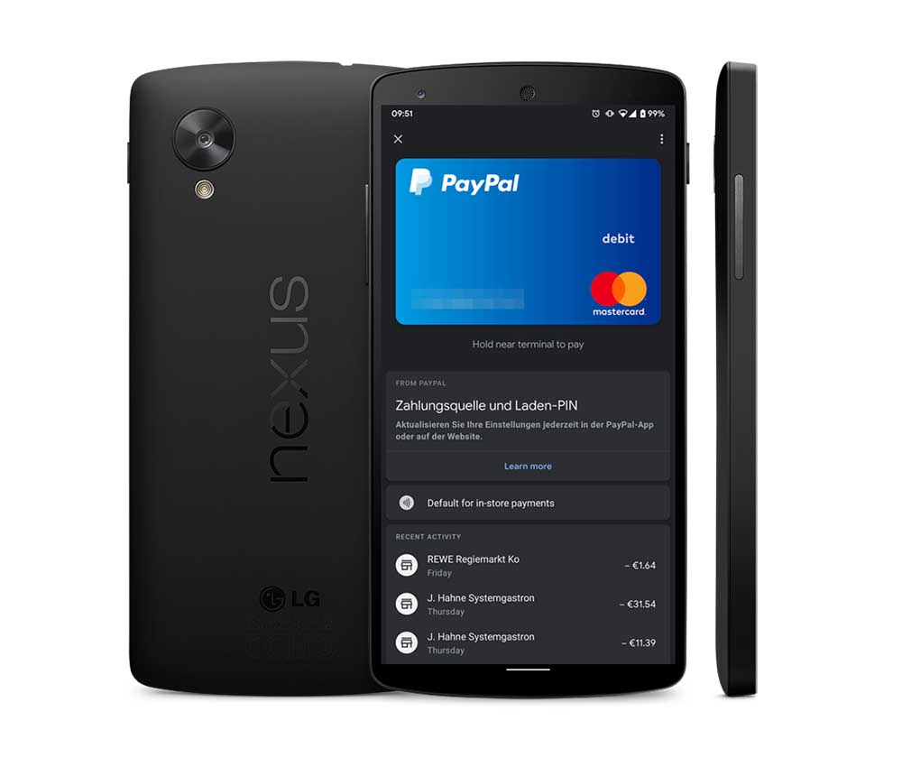 Así luce el modo oscuro en Google Pay