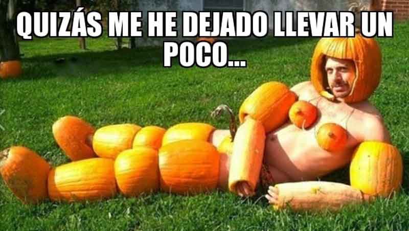 mejores memes de Halloween para compartir por WhatsApp y Twitter disfraz calabazas