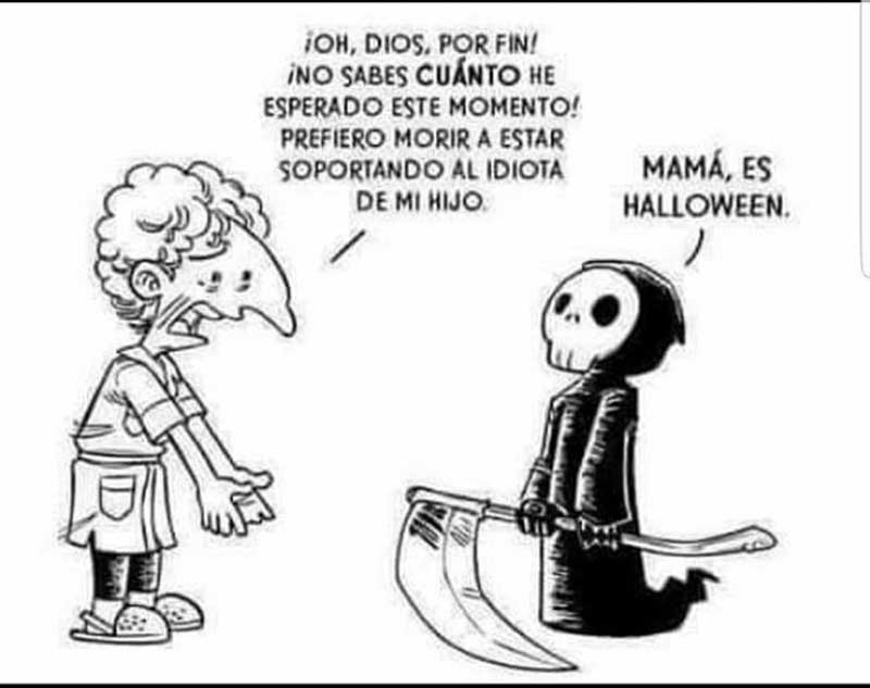 mejores memes de Halloween para compartir por WhatsApp y Twitter hijos